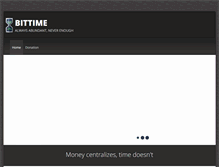 Tablet Screenshot of bit-time.org